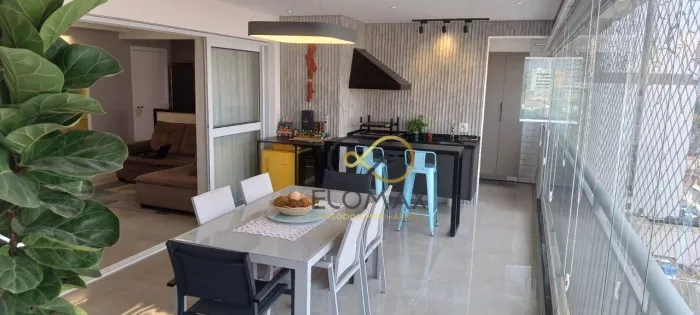 Apartamento na Mooca com 3 quartos e 2 vagas - varanda gourmet
