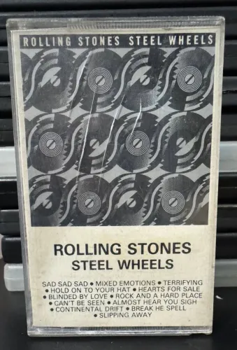 Rolling Stones Steel Wheels K7 Fita Cassete Original CBS