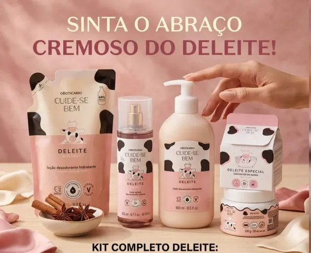 Kit DeLeite O Boticário