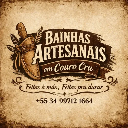 BAINHAS ARTESANAIS DE COURO CRU !!!