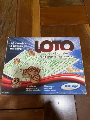 Jogo Loto Xalingo para as crianças semi novo