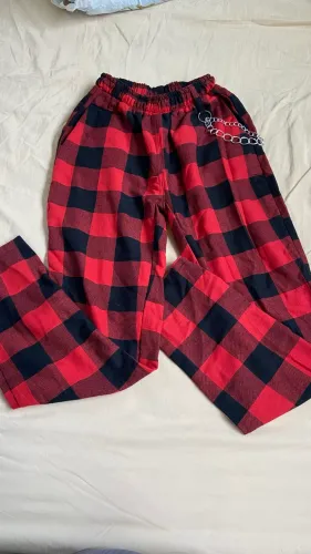 Calça Flanela Xadrez 