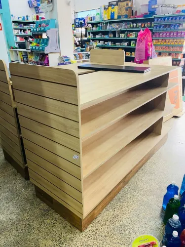 Expositor de centro prateleira gôndola 