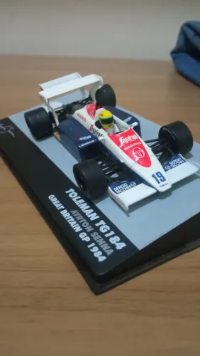 Fórmula 1 Toleman 1984 Senna - Muito Rara