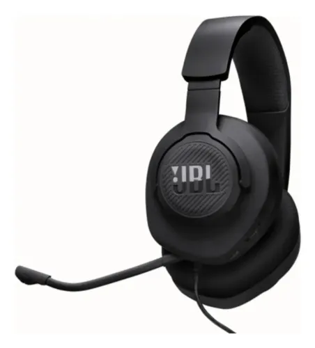 Headset Gamer Com Fio Quantum 100m2 Jbl JBLQTUM100M2BLK Com Mic - Preto