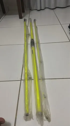 Vara de pesca 4,20m zerada (passo cartão)