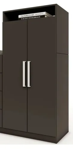Guarda-Roupa Solteiro e Cômoda 