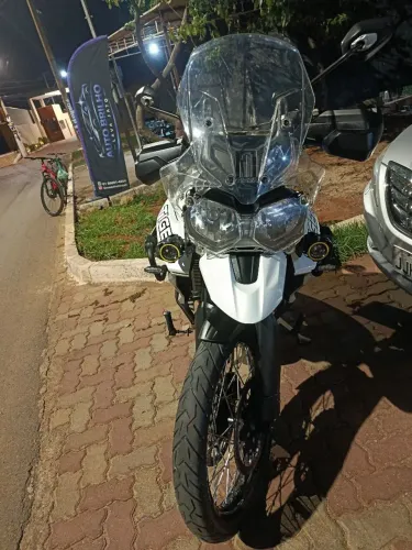 Tiger 800 nova toda revisada, óleo e filtro trocado no mês setembro na autorizada
