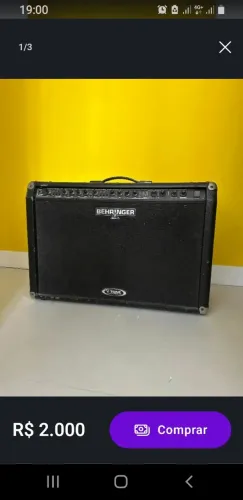 Caixa Behringer tone