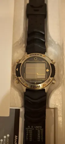 Citizen hyper aqualand impecável item de colecionador 