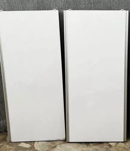 Chapa branca e porta