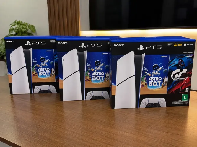 PS5 SLIM - DIGITAL 100% LACRADO