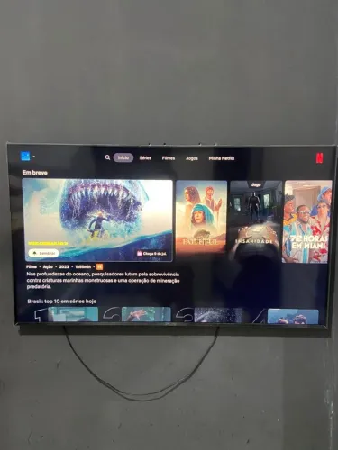 Tv LG 55 polegadas com nota - ac cartão