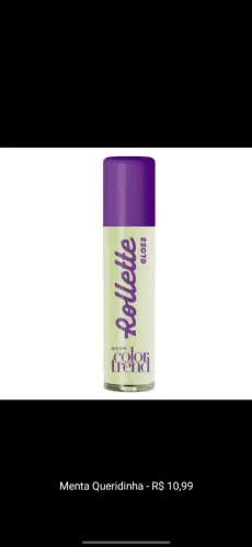Gloss Rollette Avon - Menta Queridinha