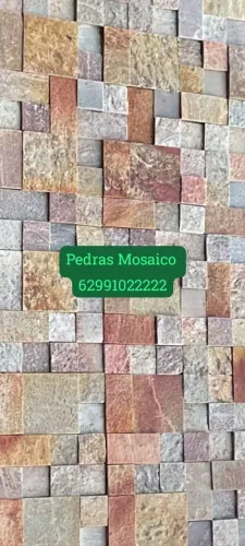 Pedras Decorativas Mosaico