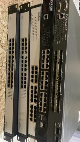 COMBO ESPECIAL - Switchs DATACOM, INTELBRAS E OPTICOM
