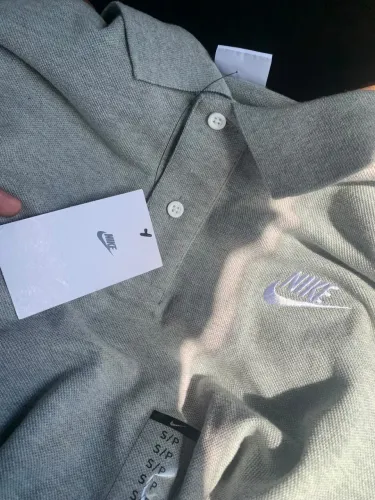 Nike polo cinza original