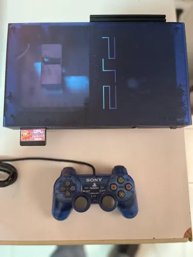 PLAYSTATION 2 OCEAN BLUE