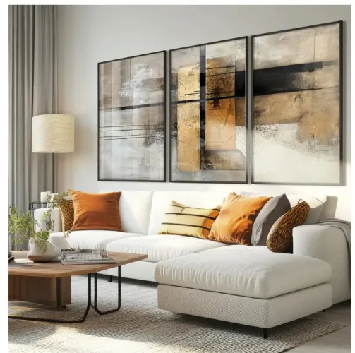 Quadro abstrato grande 