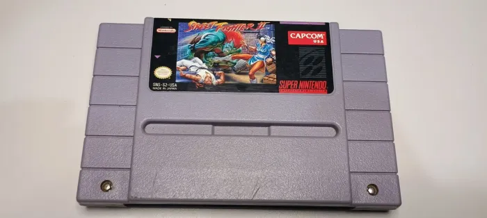 Super Nintendo Street fighters 2 N1098