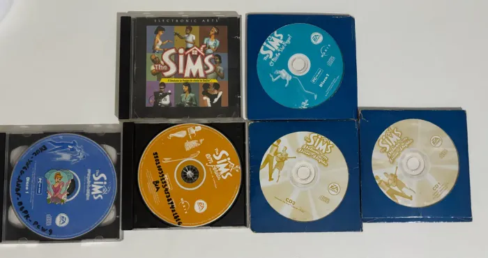 The Sims 1, jogo base + expansões 