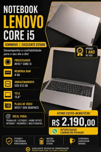 Notebook Lenovo 