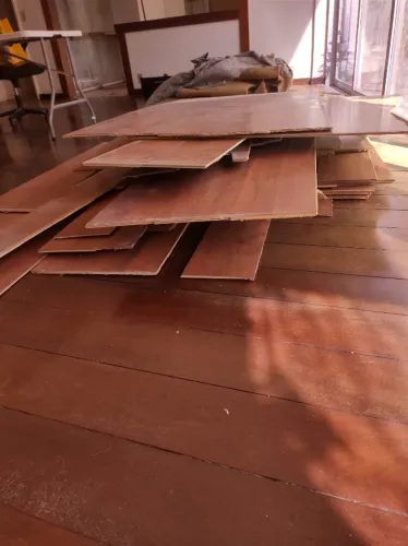 Piso laminado usado