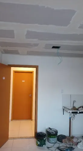 FORRO DE GESSO ACARTONADO LISO