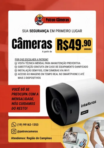 Câmera de segurança 