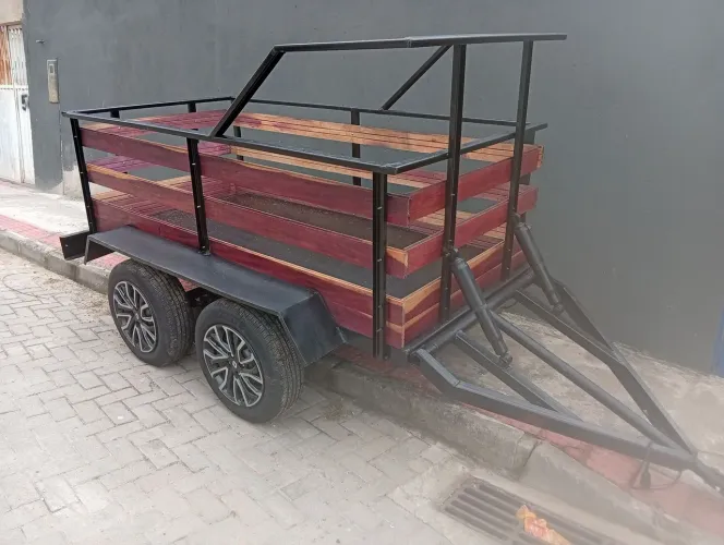 Reboque trucado novo já emplacado no seu nome