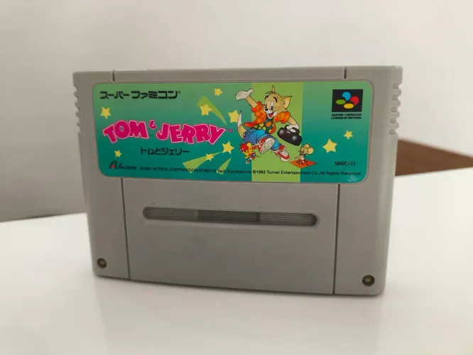 JOGO TOM & JERYSUPER NINTENDO SNES JP 