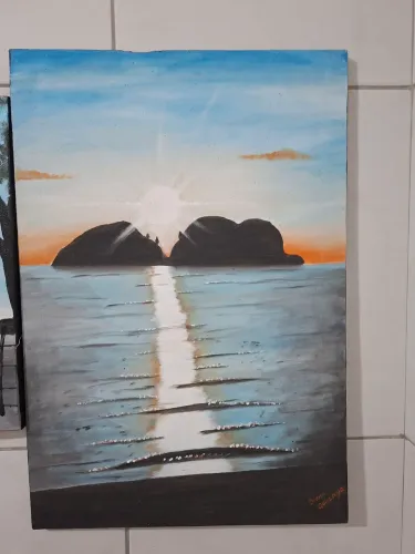 Quadro Pintado a mão