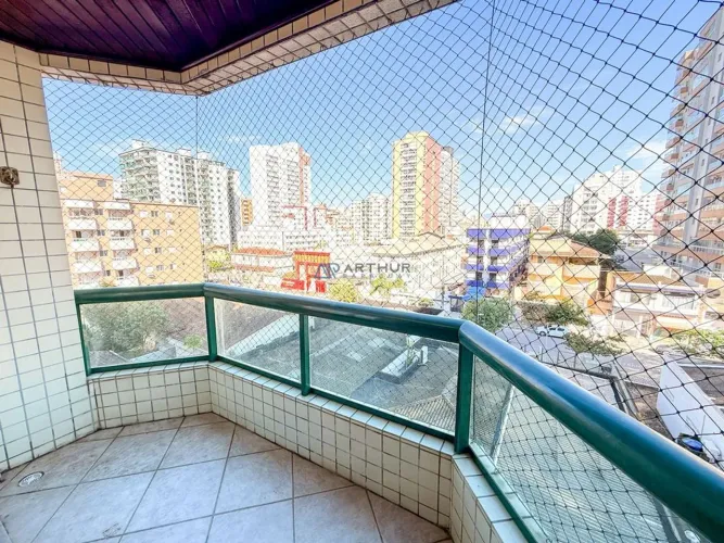Apartamento para locação em Praia Grande com 3 quartos sendo 1 suíte e 1vaga