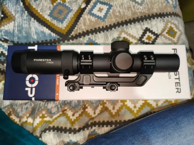 Luneta vector optics forester Jr 1-4x24 