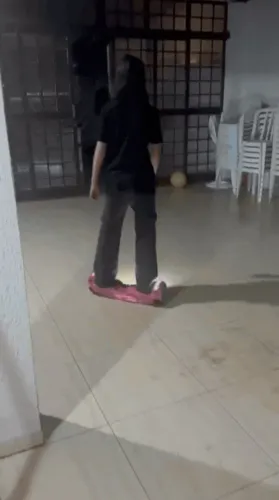 Hoverboard com Bluetooth Farol e Controle de Luzes