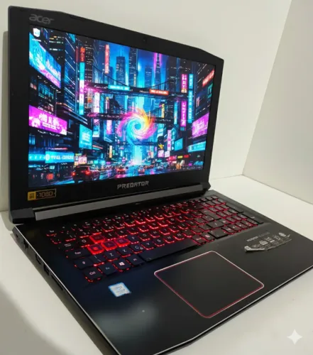 Notebook Gamer Acer Predator i7 GTX 1060 6GB = RTX 3050