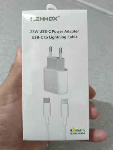 Carregador turbo iPhone + cabo 25W
