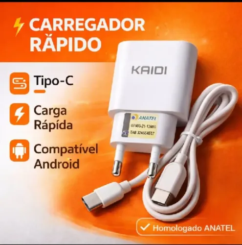 Carregador kaidi turbo
