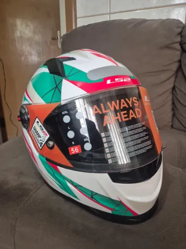 Capacete LS2 Helments óculos interno solar