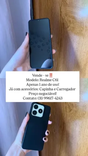 Celular, Modelo: Realme C61