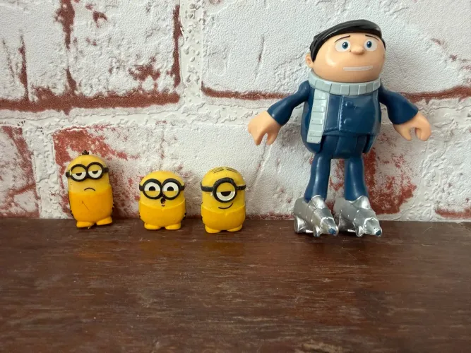 Brinquedo Boneco Imaginext Minions Gru