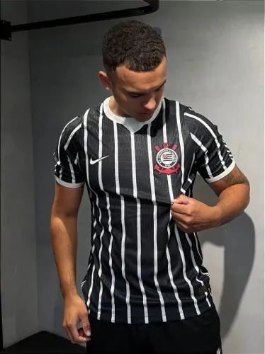 Camisa Corinthians 26/27 preta versão jogador