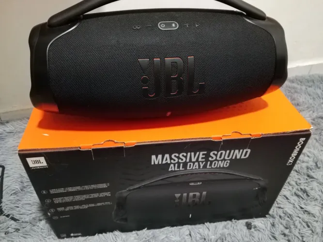 JBL boombox 3 original completo vendo ou troco 