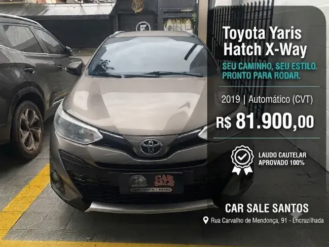 Toyota Yaris X-way 1.5 Flex 16V 5P Aut. 2019