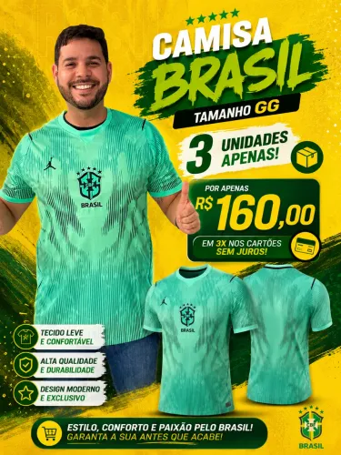 Camisa da copa do mundo 2026