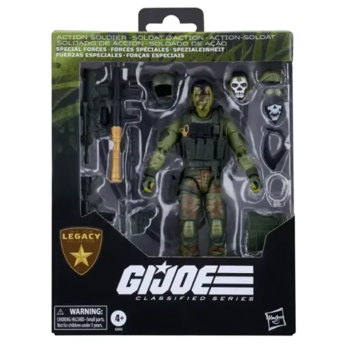 Action Soldier Special Forces Gi Joe Classified Series Legacy Collection