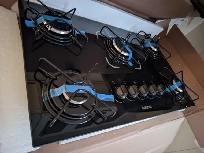 Fogão Cooktop na Caixa, Itatiaia elétrico 5 bocas