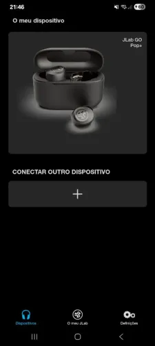 Fone wireless JLab Go Pop+ em excelente estado, Original