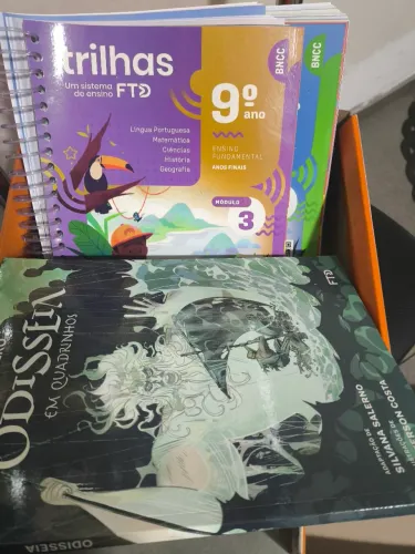 Apostila 9° ano FTD modulo 3 e 4, novos