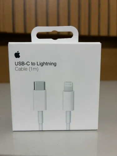 Cabo iPhone Original Tipo C Lightning Turbo 1m Carregador Novo